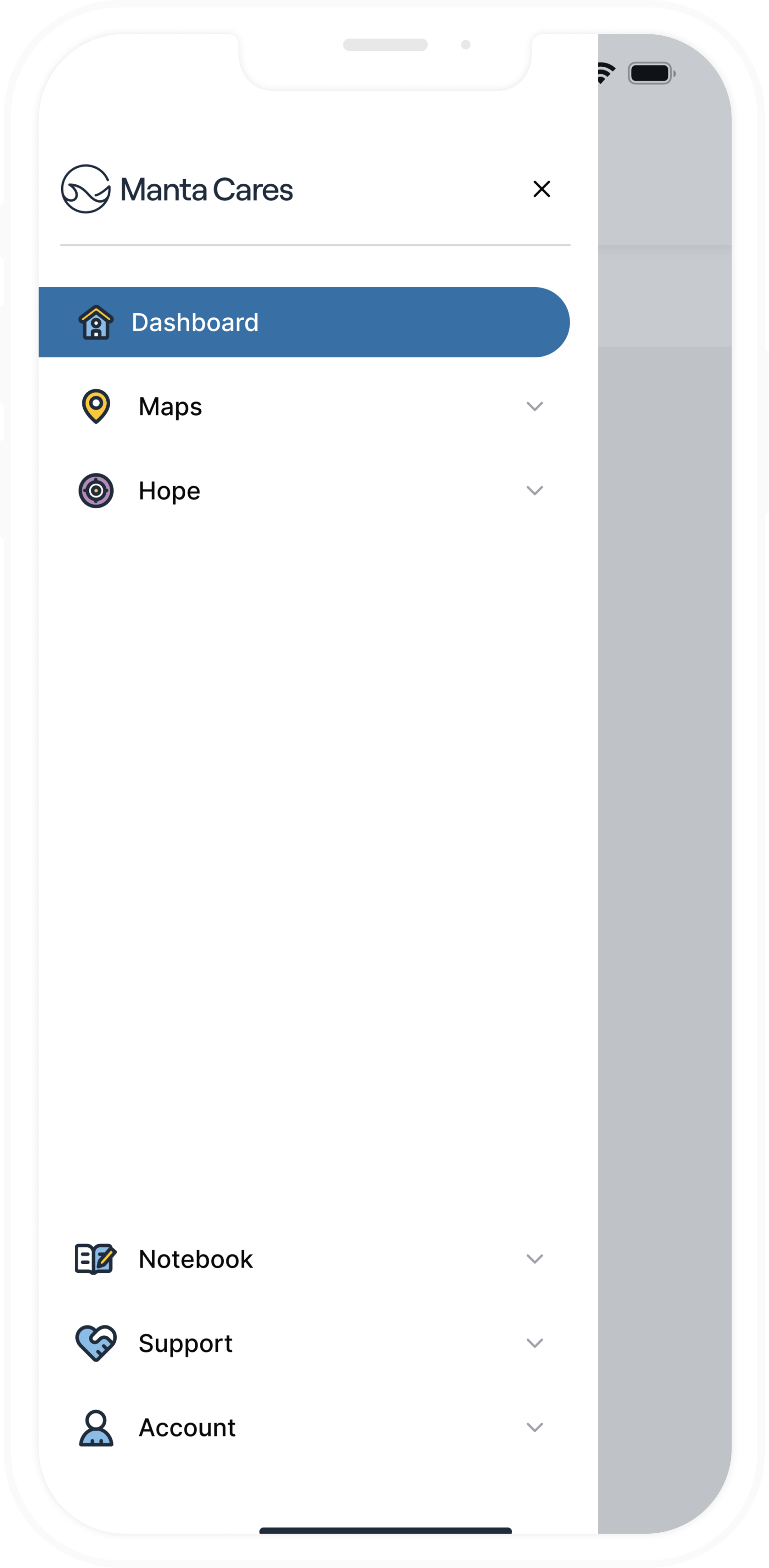 Manta Cares Nav