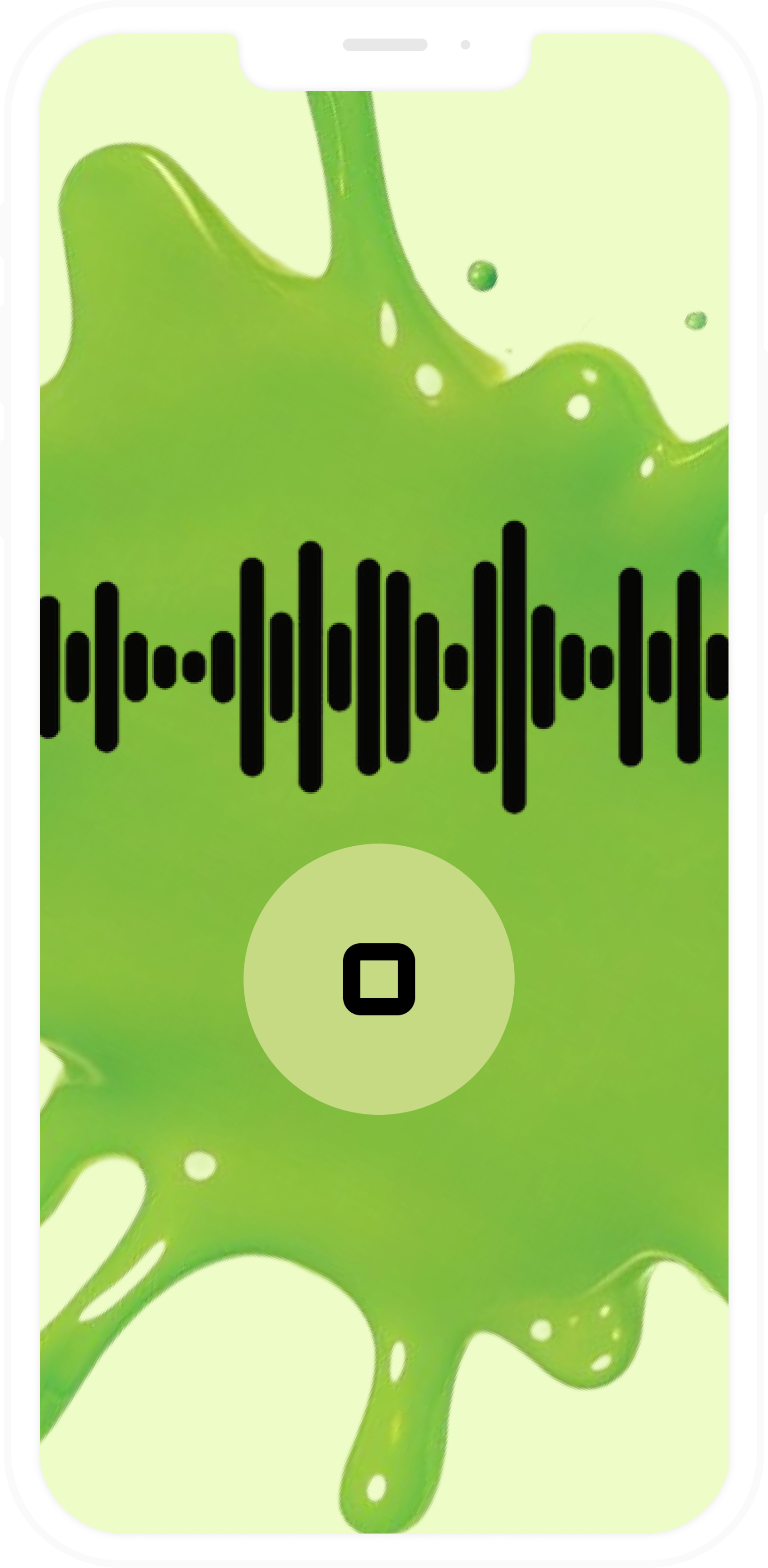 Word Vomit Record Screen